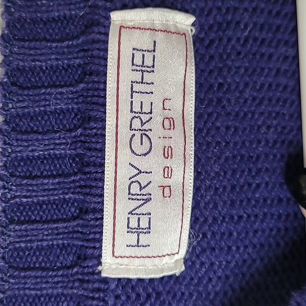 Vintage Henry Grethel sweater 100% cotton - Picture 2 of 6